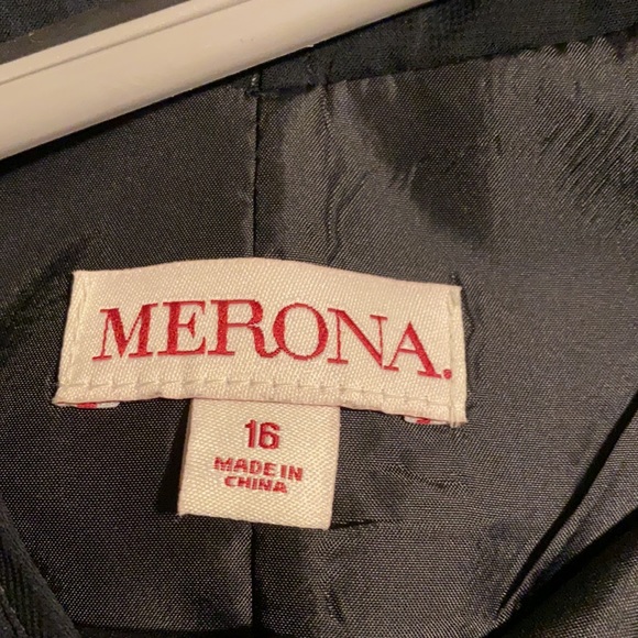 Merona Black Sleeveless A-Line Dress - Picture 6 of 8